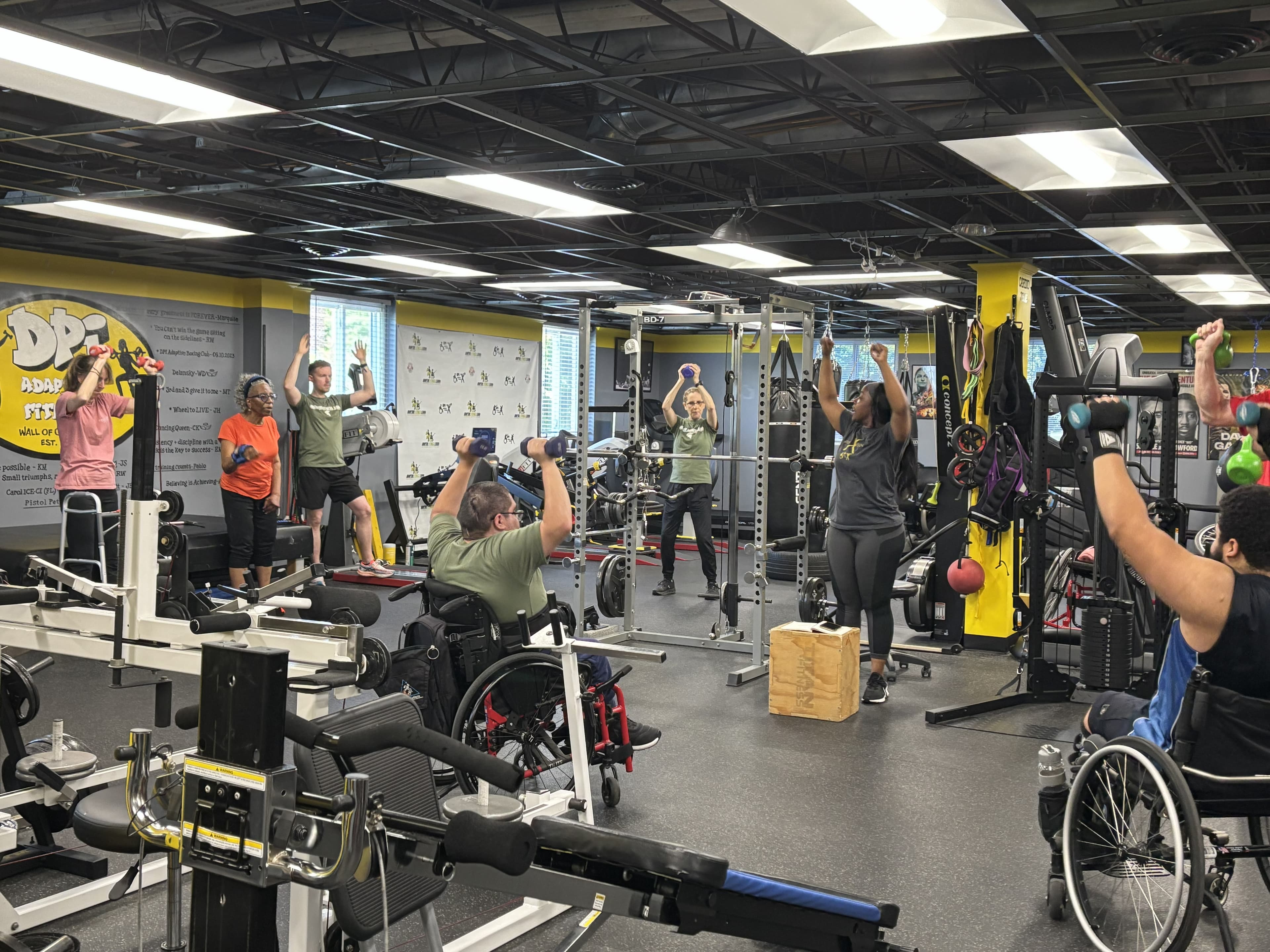 Saturday group fitness